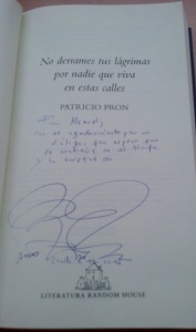 Ded. Patricio Pron